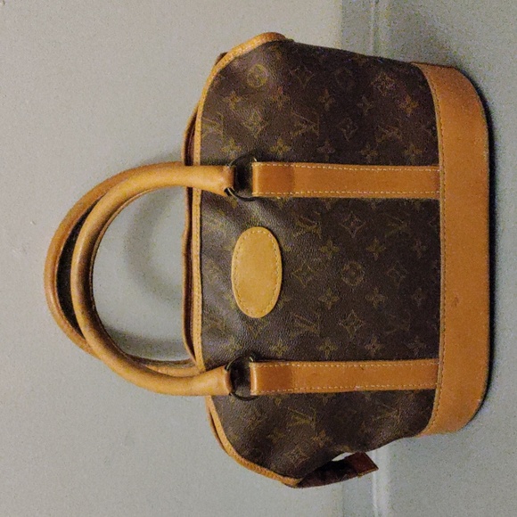 RARE Louis Vuitton Monogram French Company Satchel/Shoulder Bag - Picture 1 of 16